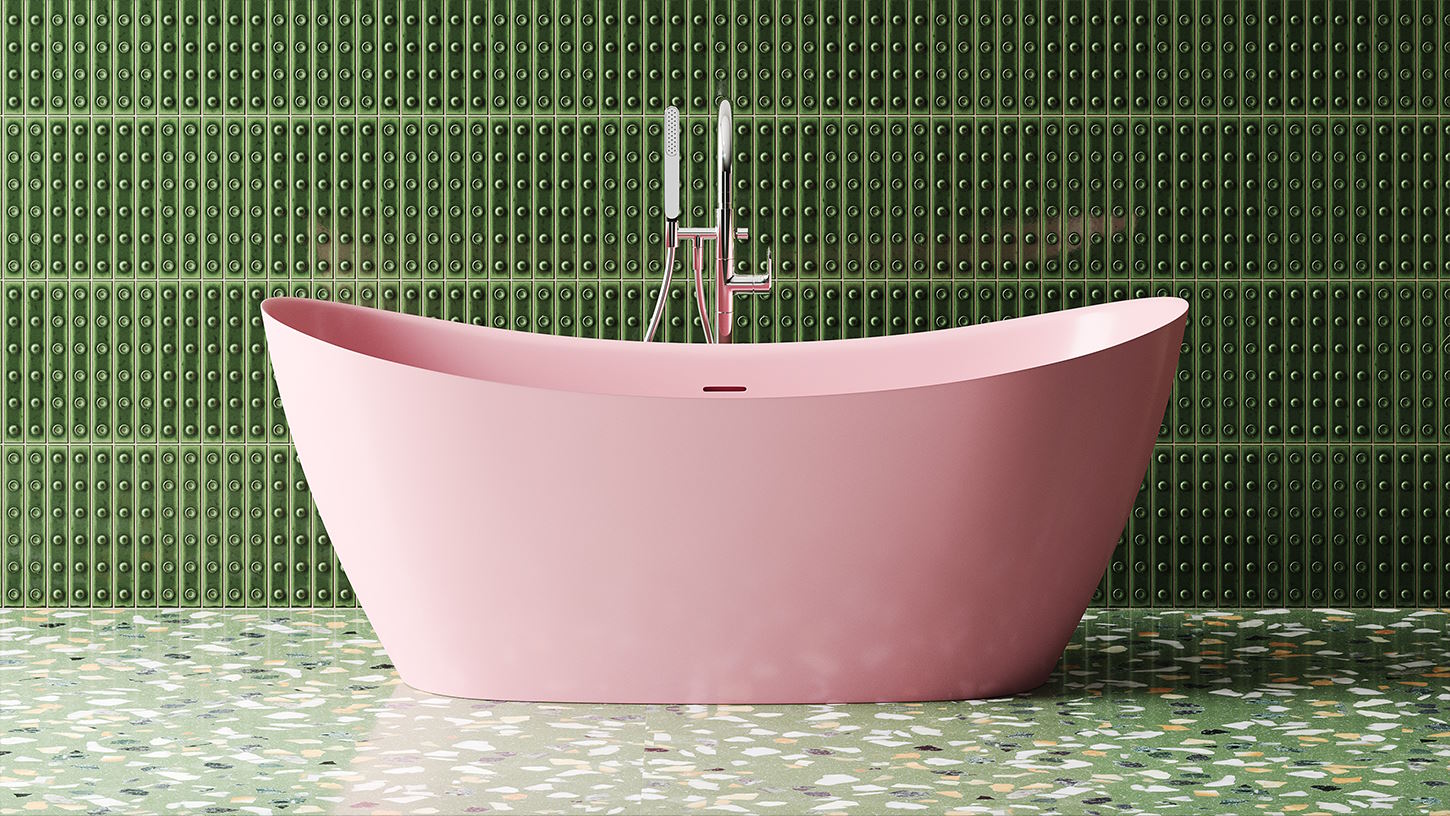 Эргономичная ванна NOEMI для комфортного купания вдвоём